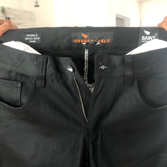 SAINT Unbreakable Model 2 Motorcycle Denim (Size 34) - Picture 3 of 11